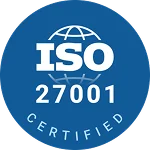 ISO 27001 certified